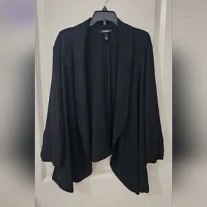 Torrid Women's Elegant Black Crepe Blazer
